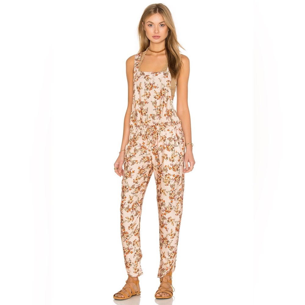 Boys+Arrows Clyde Jumpsuit XS Steel Magnolia floral print